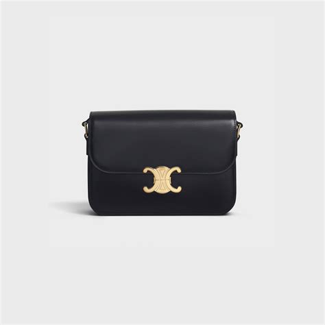 celine tasche schwarz weiss|celine triomphe tasche.